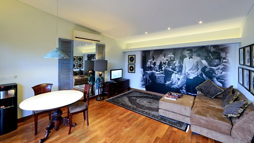 Villa Damou Living room