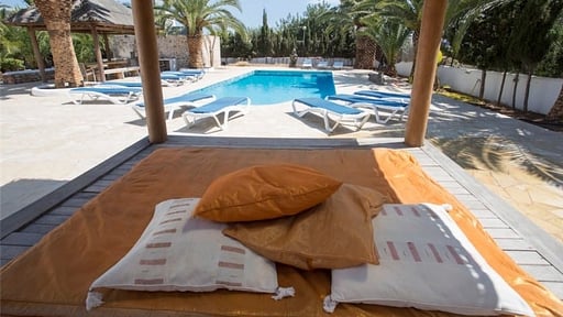 Villa Daniela Sant Josep Terrasse/Veranda