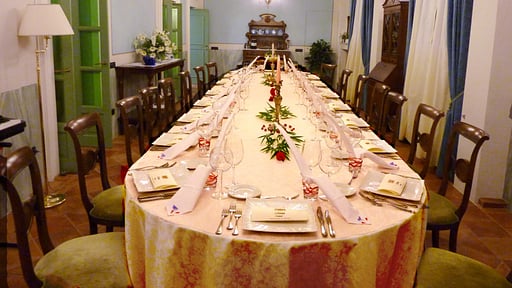 Villa Daniella Grossi Dining area