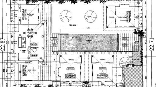 Villa Darma Floor plan