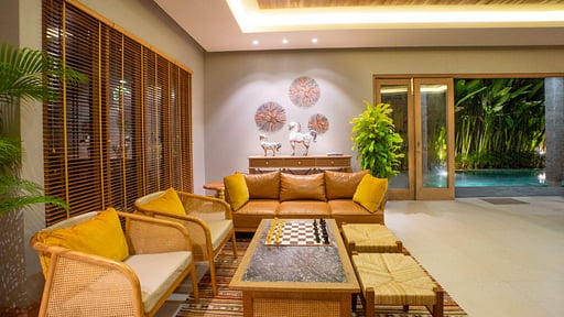 Villa Daun Dua Living room