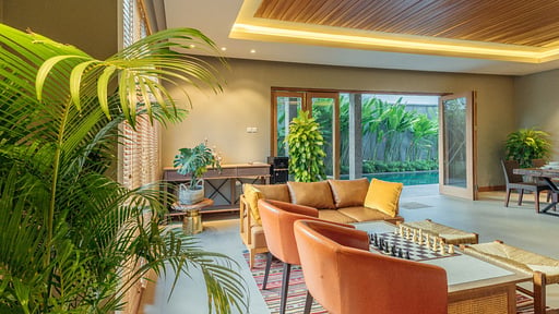 Villa Daun Dua Living room
