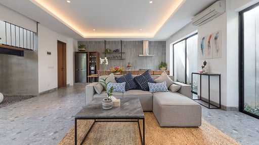 Villa Daun Tiga Living room