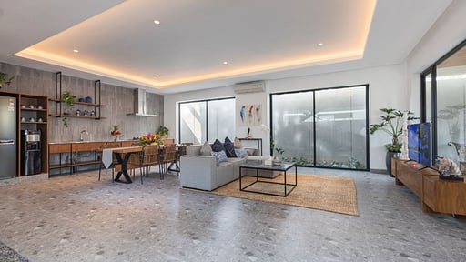 Villa Daun Tiga Living room