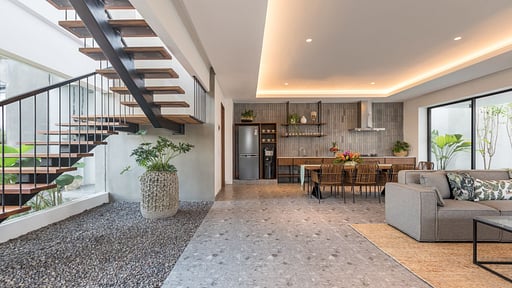 Villa Daun Tiga Living room