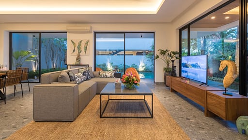 Villa Daun Tiga Living room