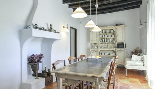 Villa de Golf Dining area