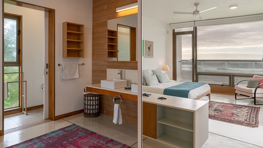 Villa de l'Ocean Schlafzimmer 1
