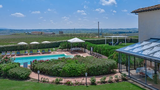 Villa de' Michelangioli Drohnen-Bilder