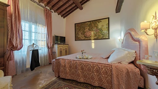 Villa de' Michelangioli Schlafzimmer 2