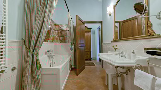 Villa de' Michelangioli Schlafzimmer 5