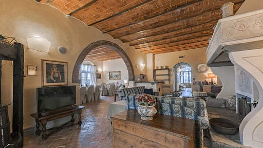 Villa de' Michelangioli Wohnbereich