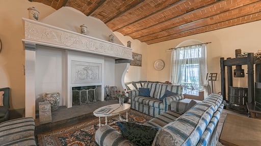 Villa de' Michelangioli Wohnbereich