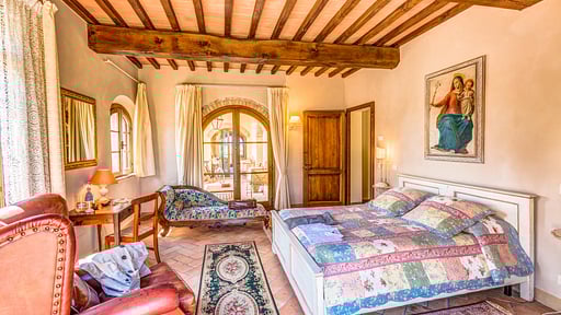 Villa dei Cedri Slaapkamer 1