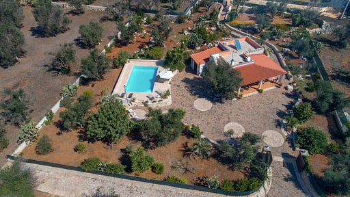 Villa del Cavaliere Drone pictures