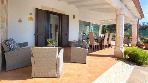Villa del Cavaliere Terrace/Veranda