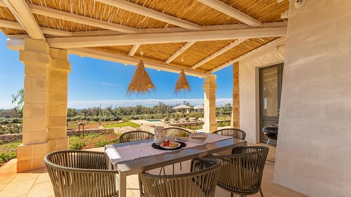 Villa del Cedro Dining area