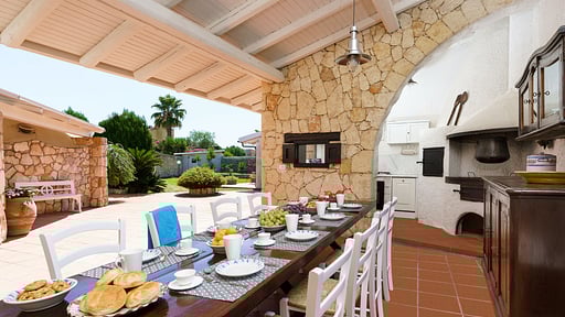 Villa del Mito Terrace/Veranda