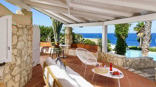 Villa del Mito Terrace/Veranda