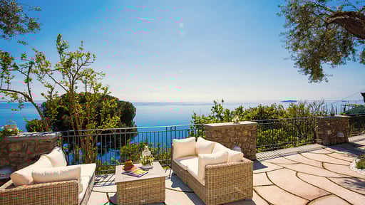 Villa Del Sentiero Woonkamer