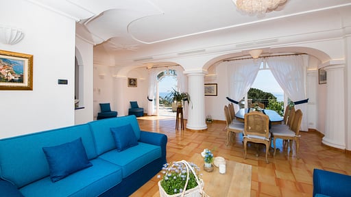 Villa Del Sentiero Woonkamer