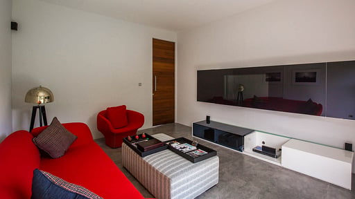 Villa Delfino Media room