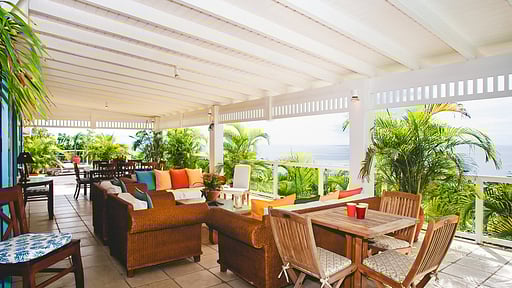 Villa Des Amis Terras/Veranda