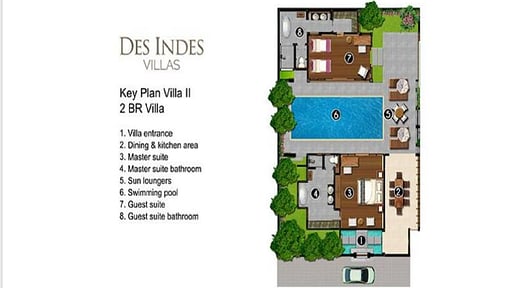 Villa Des Indes 4 Floor plan