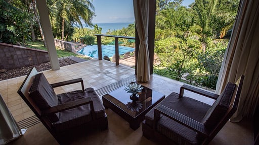 Villa Des Palmes Terrasse