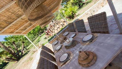 Villa des Pêchers Terrace/Veranda