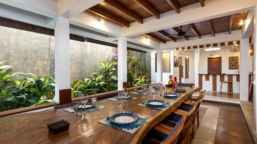 La Villa Des Sens Dining area