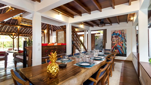 La Villa Des Sens Dining area