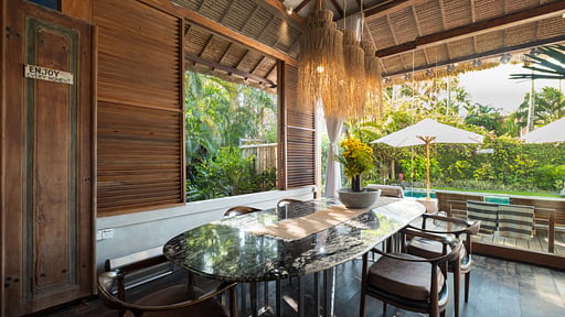 Villa Desa Roro Dua Dining area 1