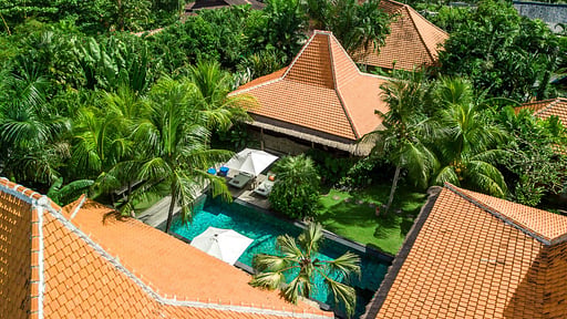Villa Desa Roro Estate Drone pictures