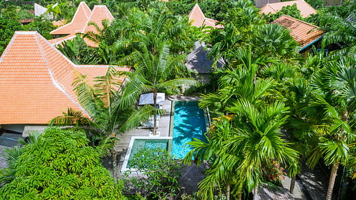 Villa Desa Roro Estate Drone pictures