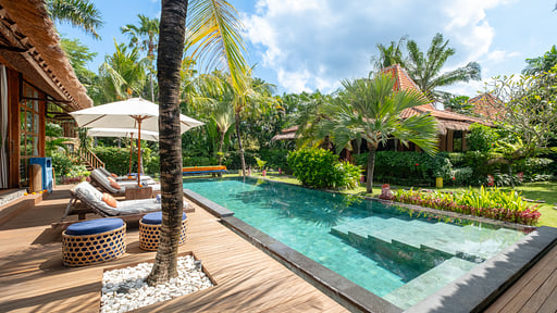 Villa Desa Roro Estate Swimming pool 1