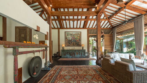 Villa Desa Roro Estate Living room 1