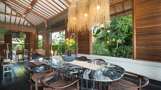 Villa Desa Roro Estate Dining area 2