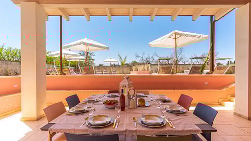 Villa di Aurora Terrace/Veranda