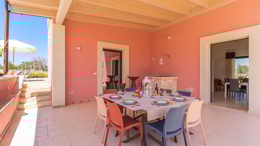 Villa di Aurora Terrace/Veranda