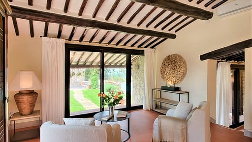 Villa Di Castellina Woonkamer