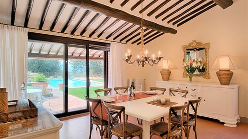 Villa Di Castellina Eethoek