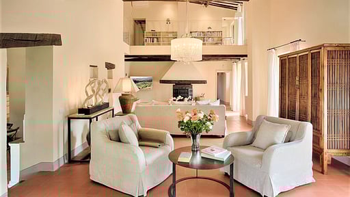 Villa Di Castellina Woonkamer