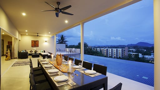 Villa Diamond View Dining area