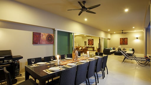 Villa Diamond View Dining area