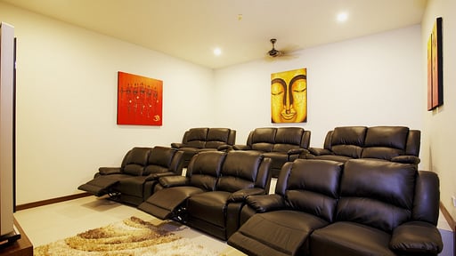 Villa Diamond View Media room