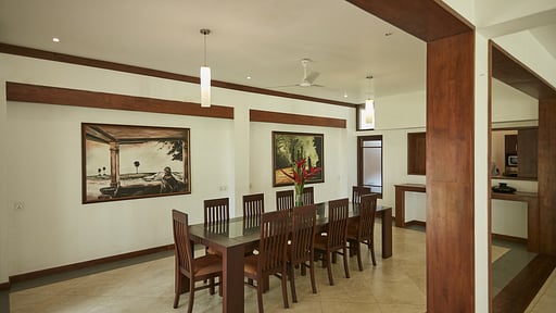 Villa Diansh Dining area