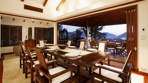 Villa Disa 3 Dining area