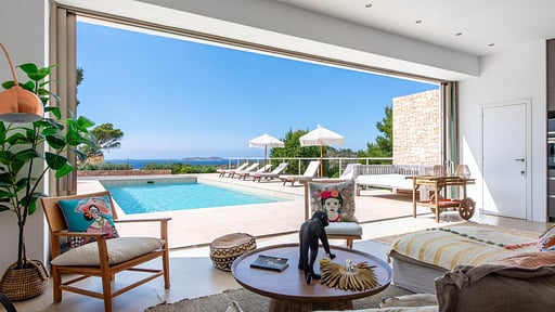 Villa Diso Wohnbereich