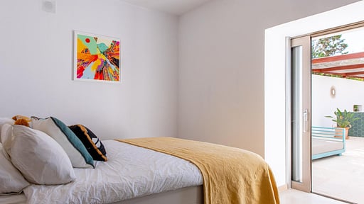 Villa Diso Schlafzimmer 1